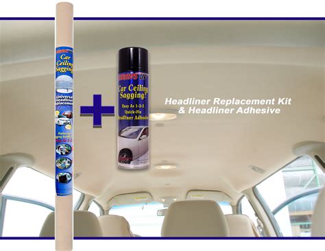 headliner repair kit and adhesive.